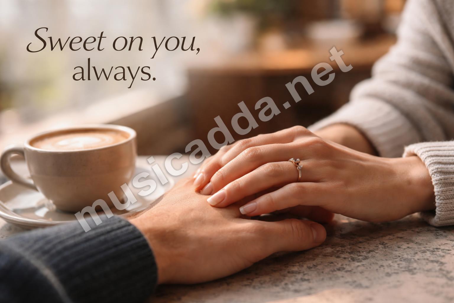 Couple hands ring coffee cute instagram lifestyle