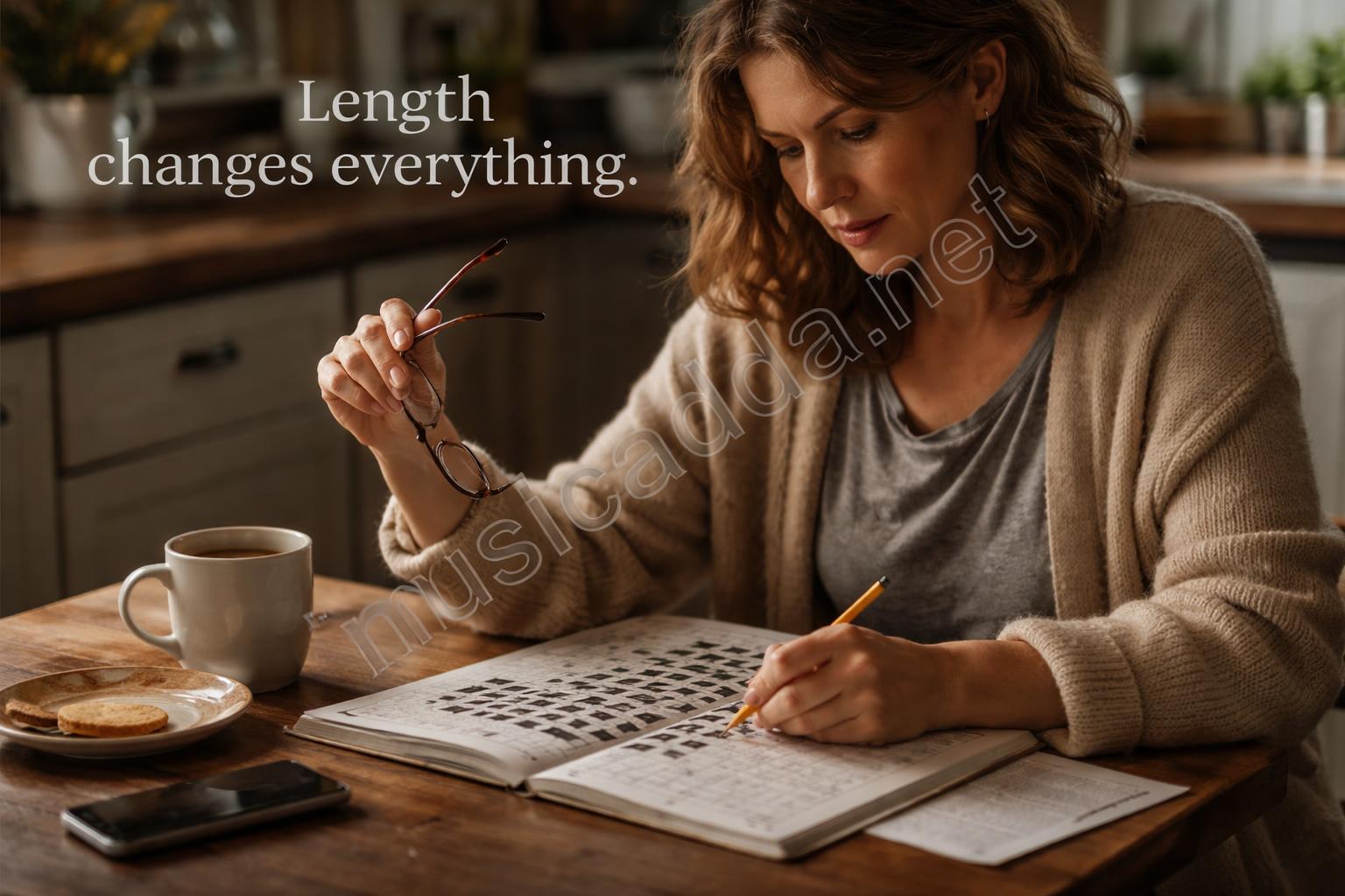 Crossword solver thinking about letter counts