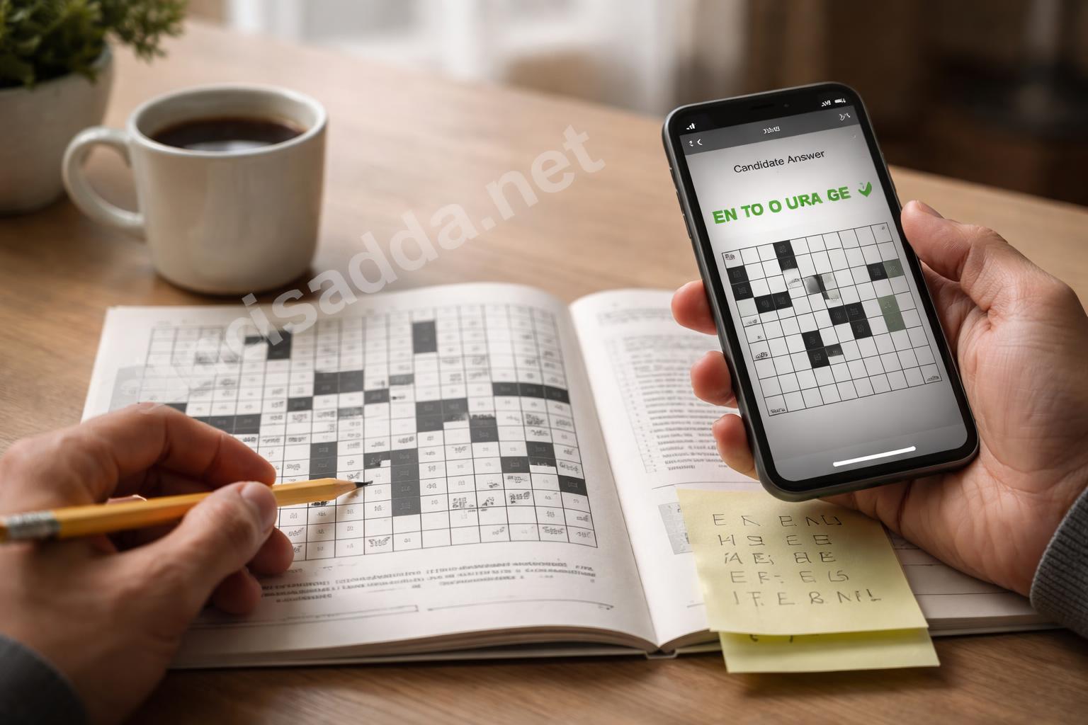 Entourage crossword clue candidate phone