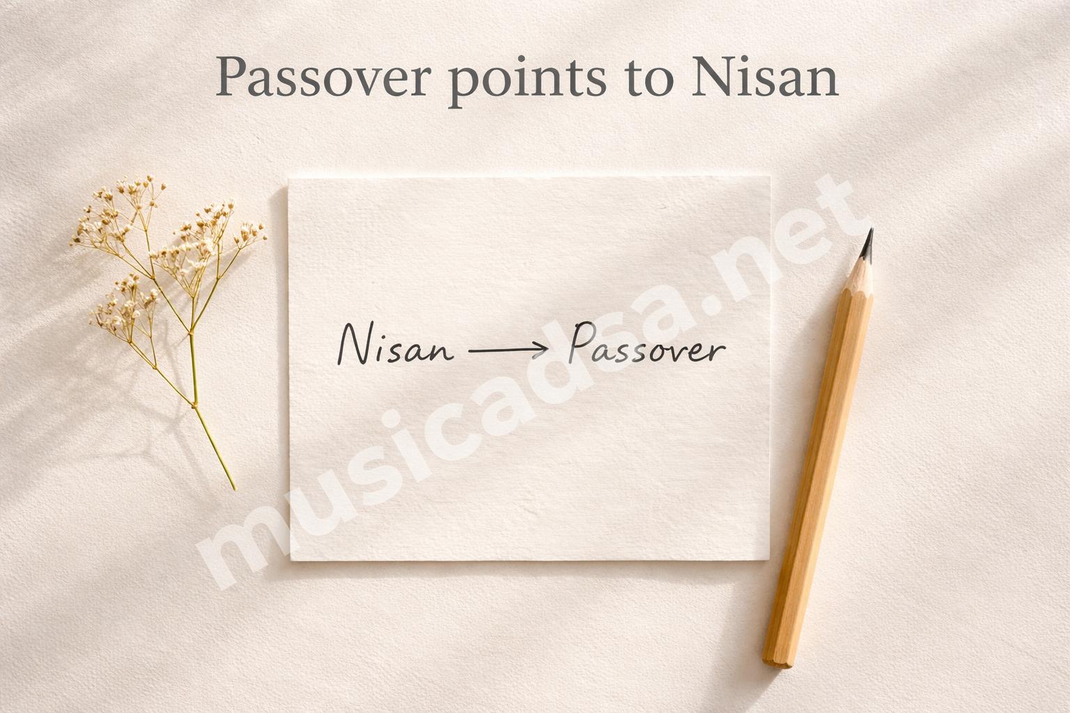 Memory aid passover month crossword