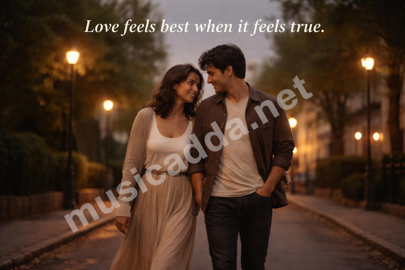 Moody couple photo final romantic instagram caption
