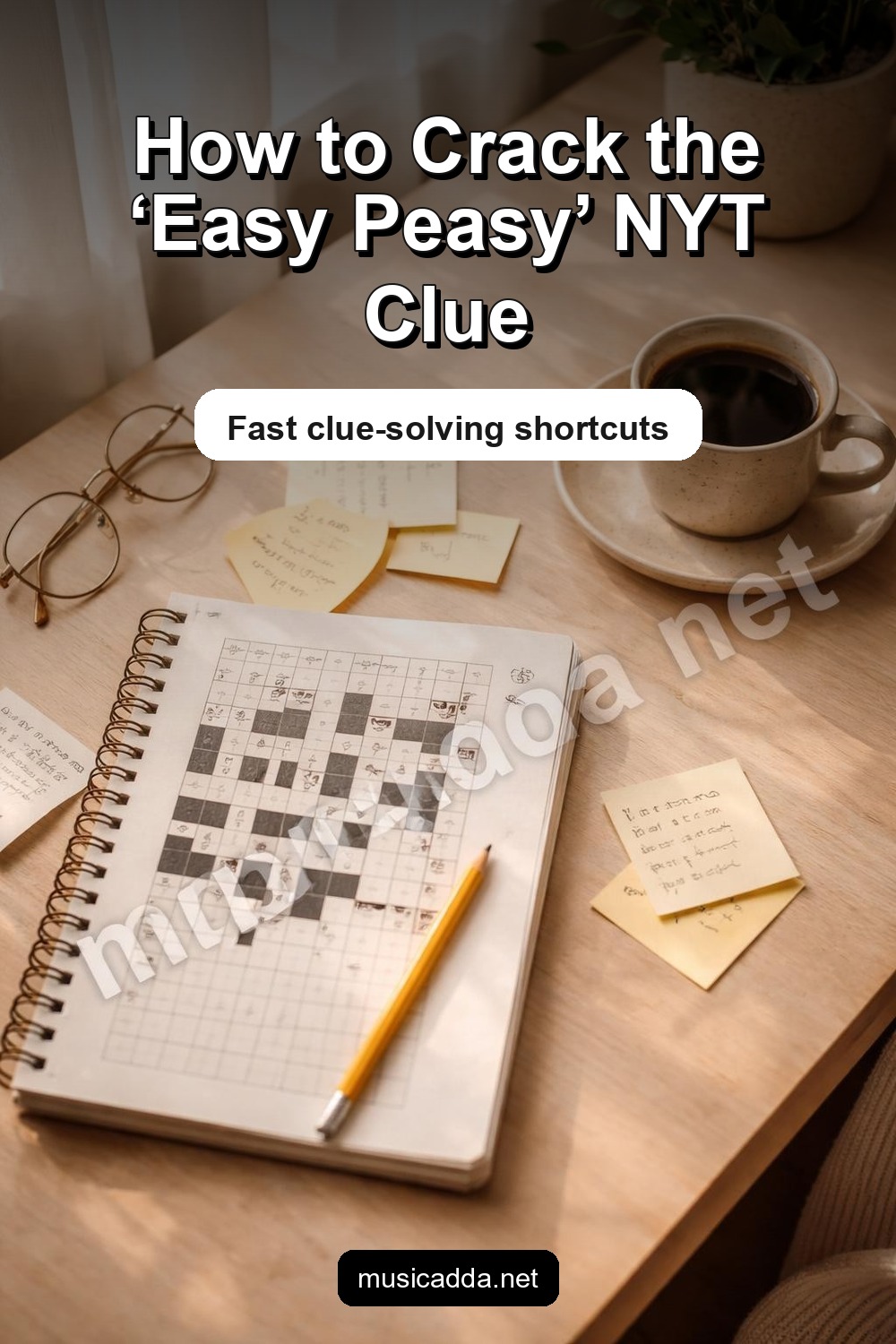 Pinterest image for Easy Peasy NYT Crossword Clue: What It Usually Means and How to Solve It Fast