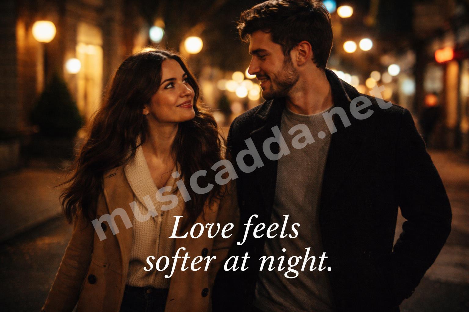Romantic whatsapp status night lights