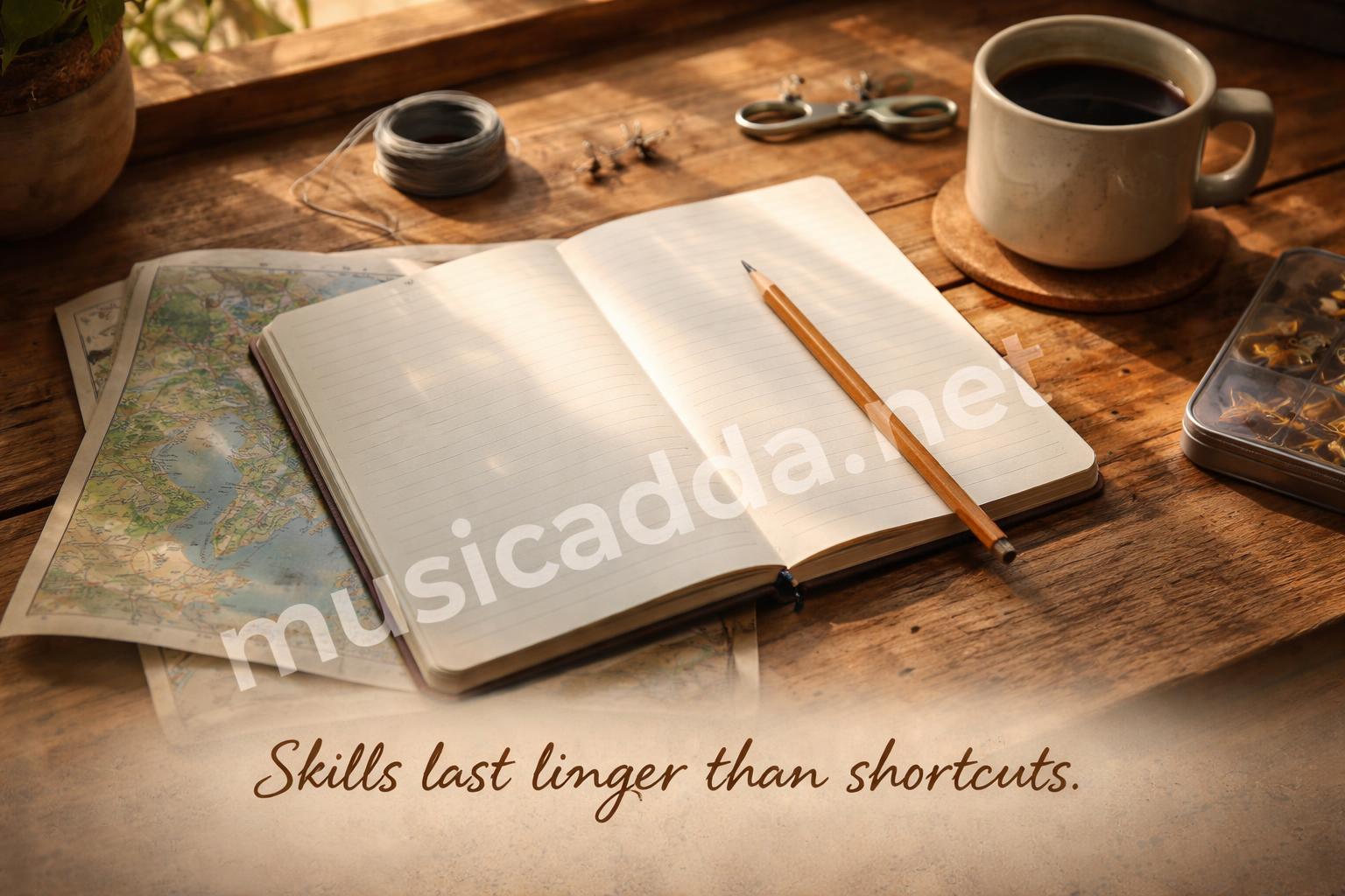 Teach a man to fish skills over shortcuts