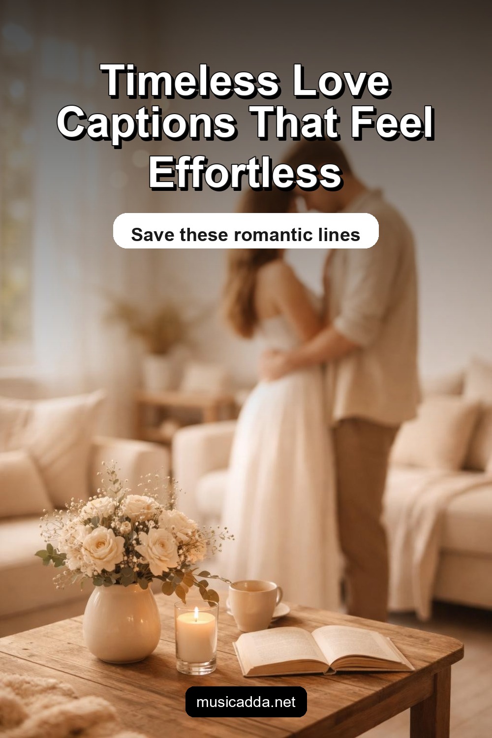 Pinterest image for Love Captions With Quotes That Feel Timeless
