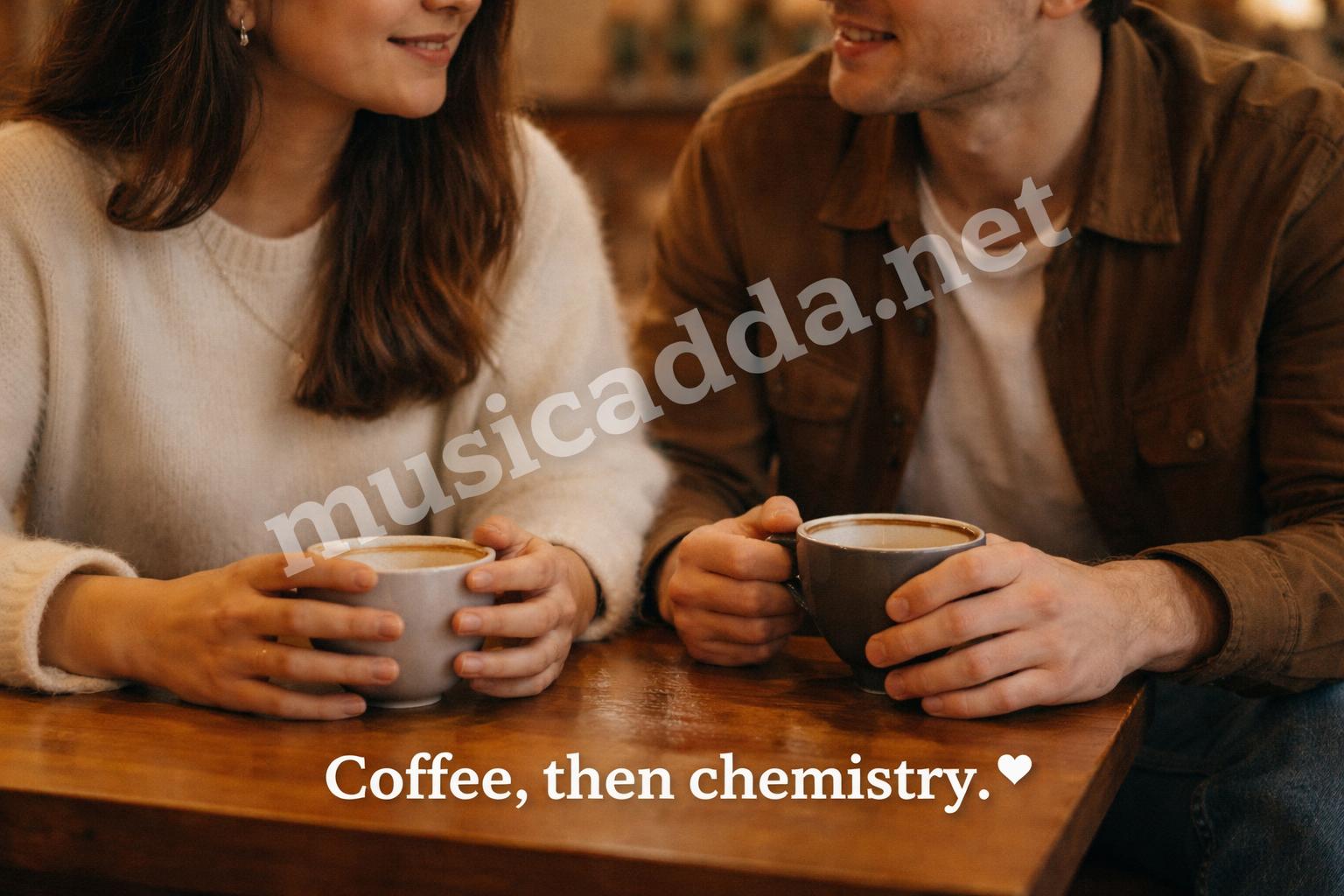 Coffee date caption ideas smartphone candid