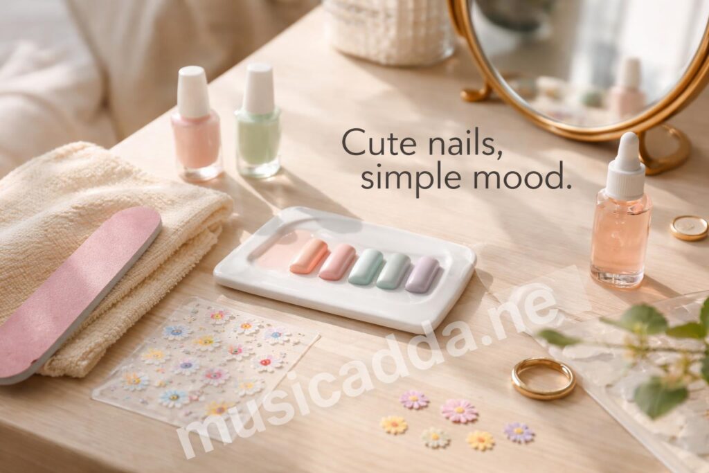 Cute teen nails hero lifestyle