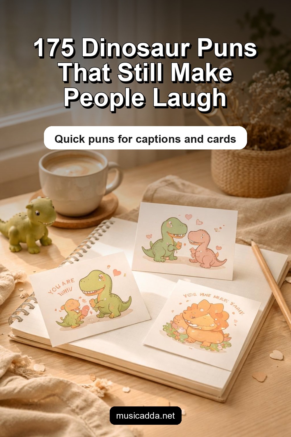 Pinterest image for Funny Dinosaur Puns That Never Go Extinct
