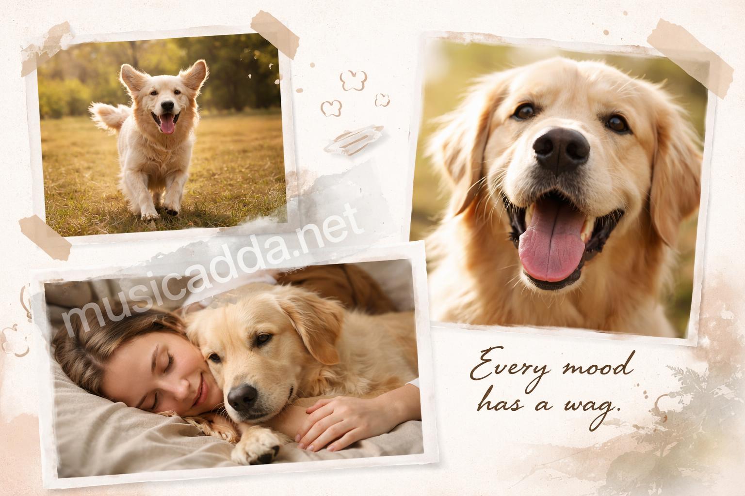 Dog puns collage instagram captions