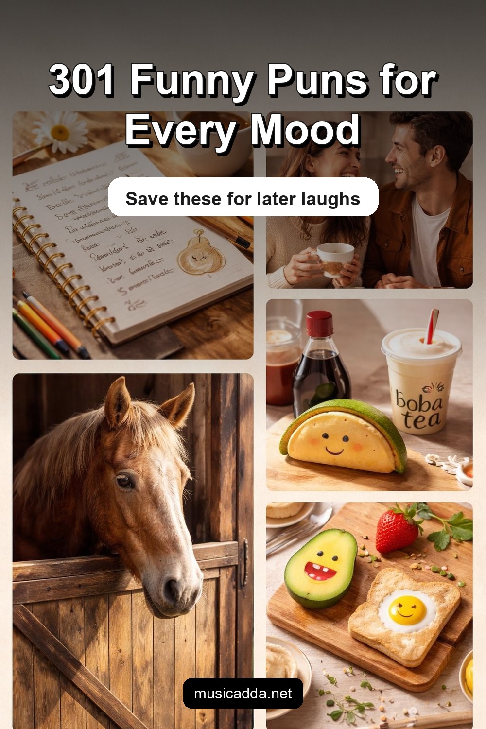 Pinterest image for 301 Funny Puns for Every Mood and Occasion