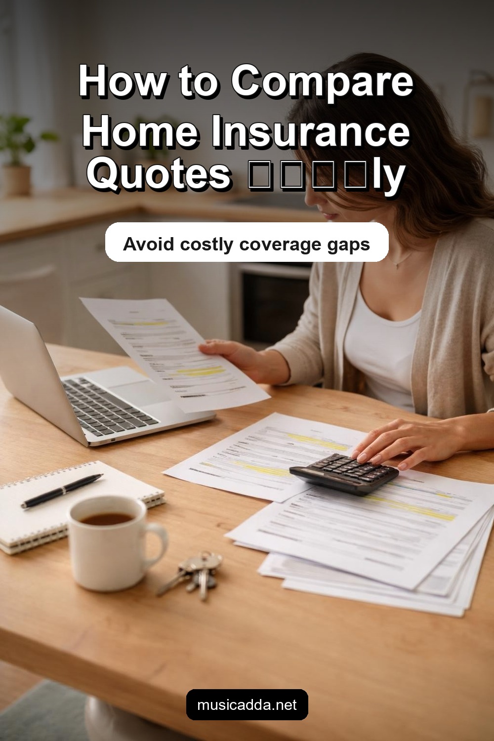 Pinterest image for How to Compare Home Insurance Quotes Without Getting Blindsided
