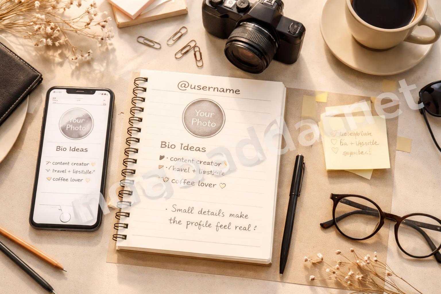 Instagram bio and profile photo checklist