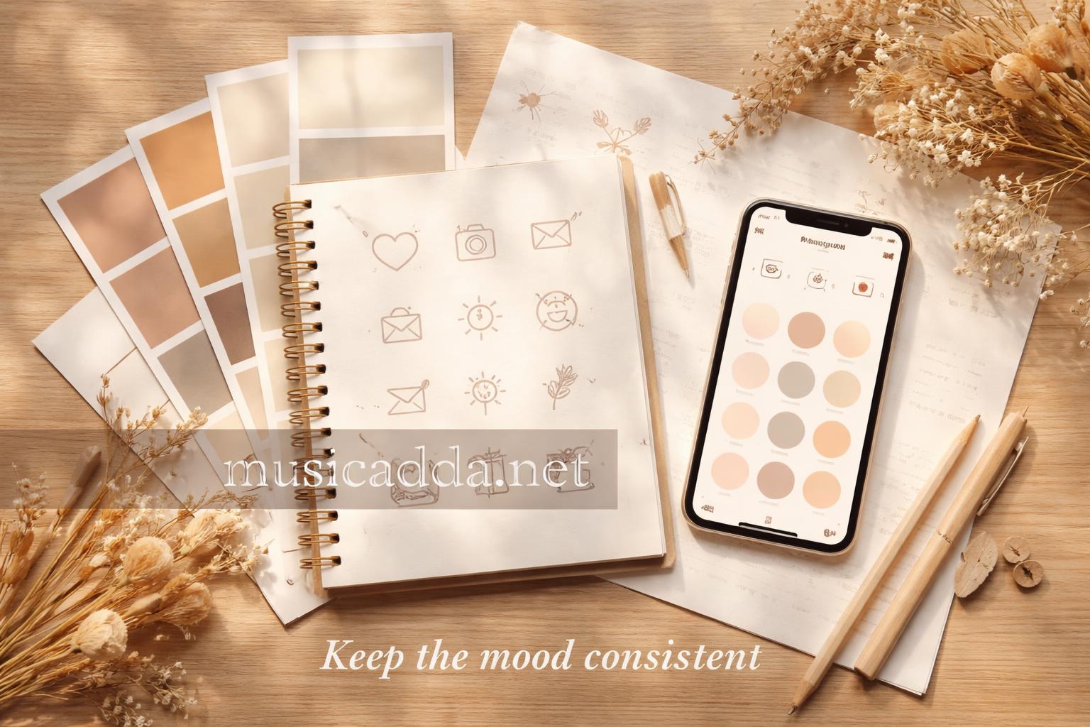 Instagram highlight cover style moodboard