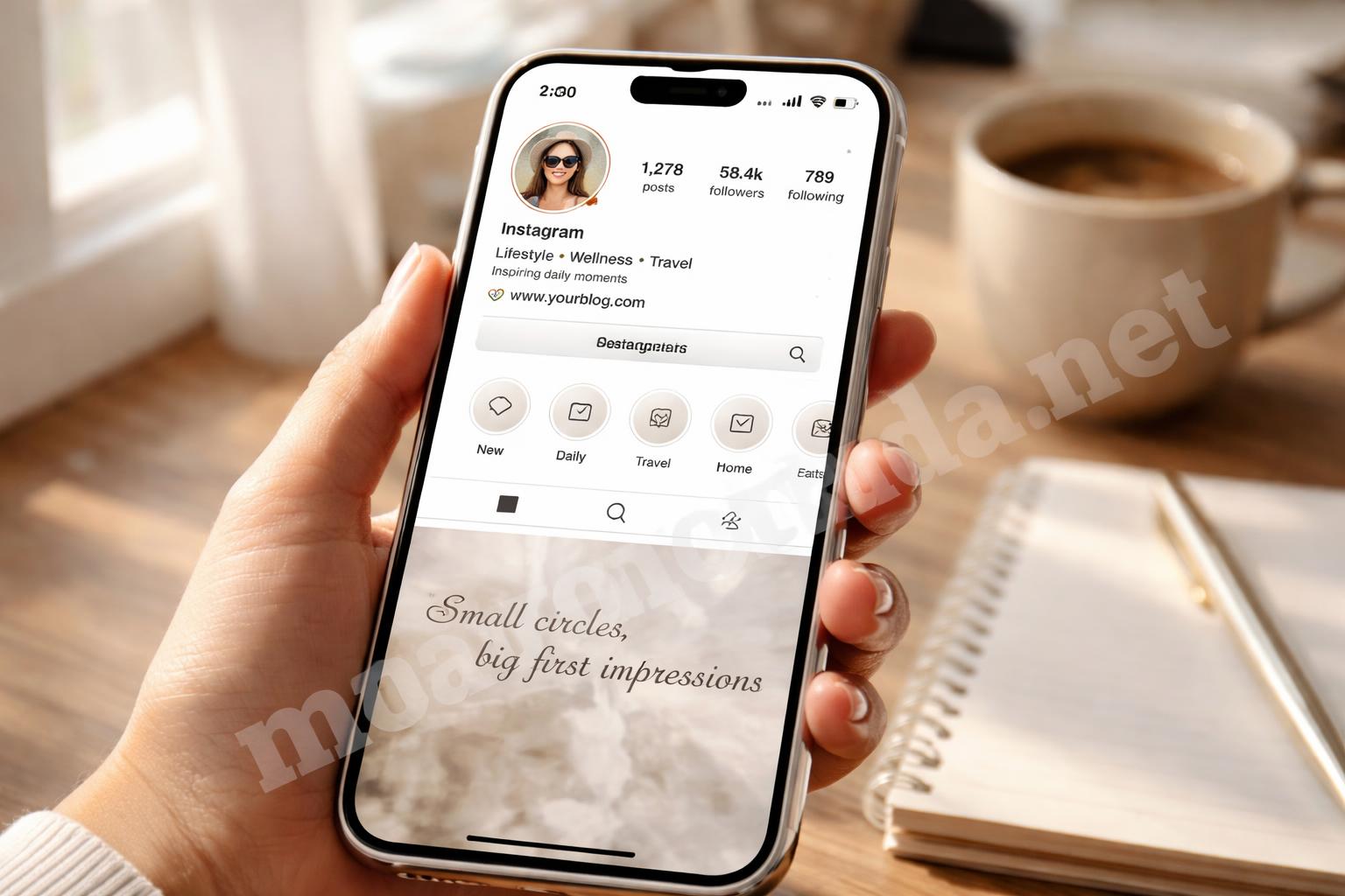 Instagram highlight covers professional profile aesthetic