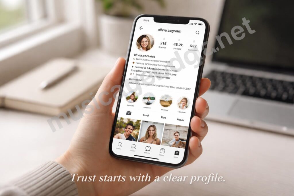 Instagram verification profile setup