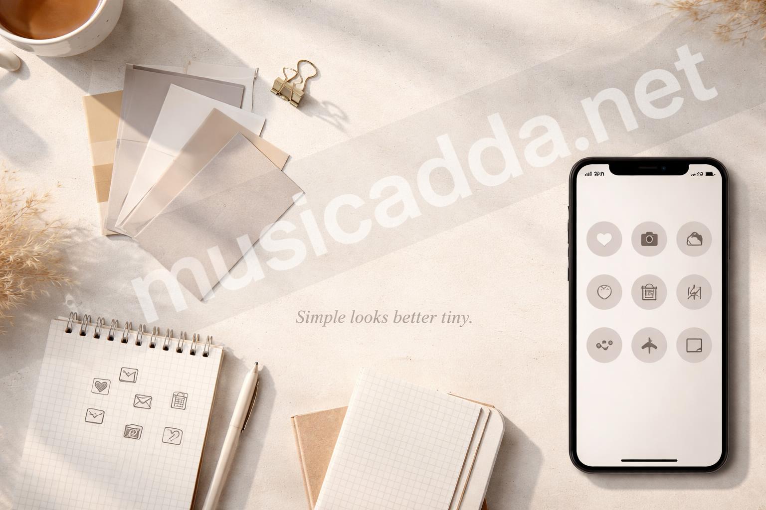 Minimal instagram highlight cover layout