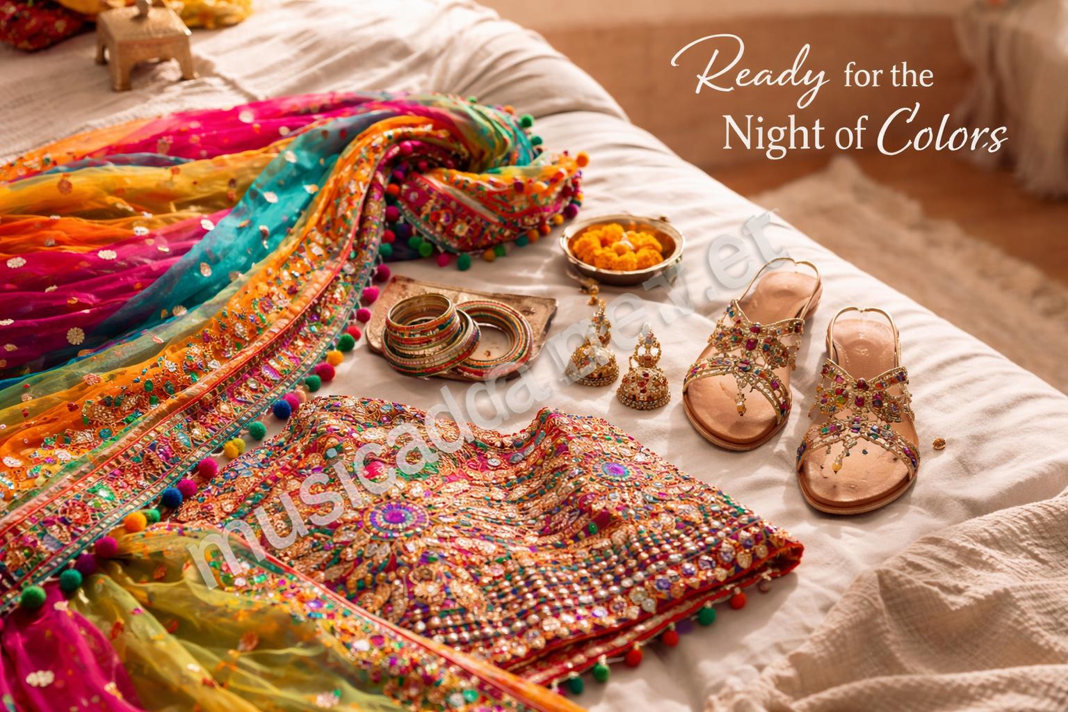 Navratri festive clothes garba night