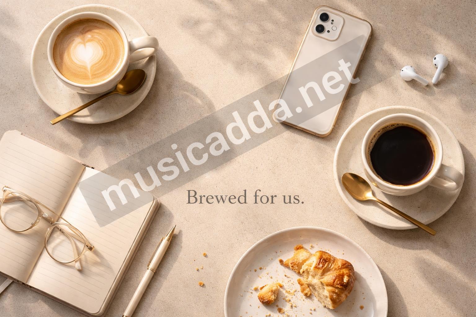 One word love caption coffee date flatlay