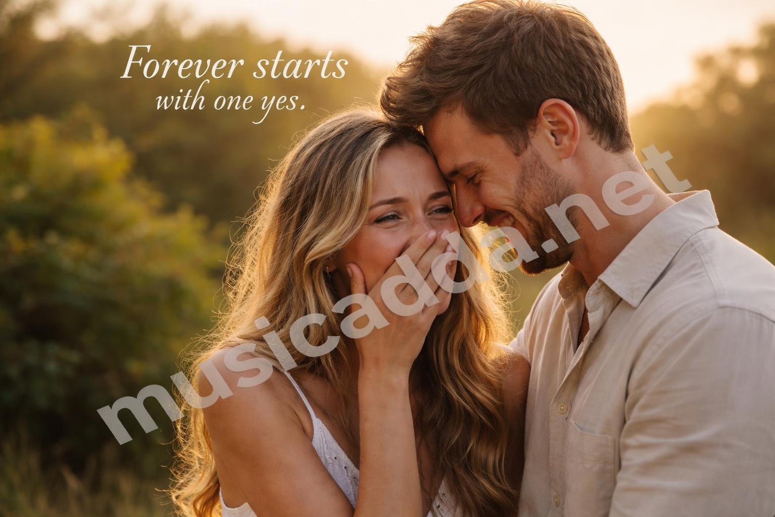 Romantic proposal pictures caption hero