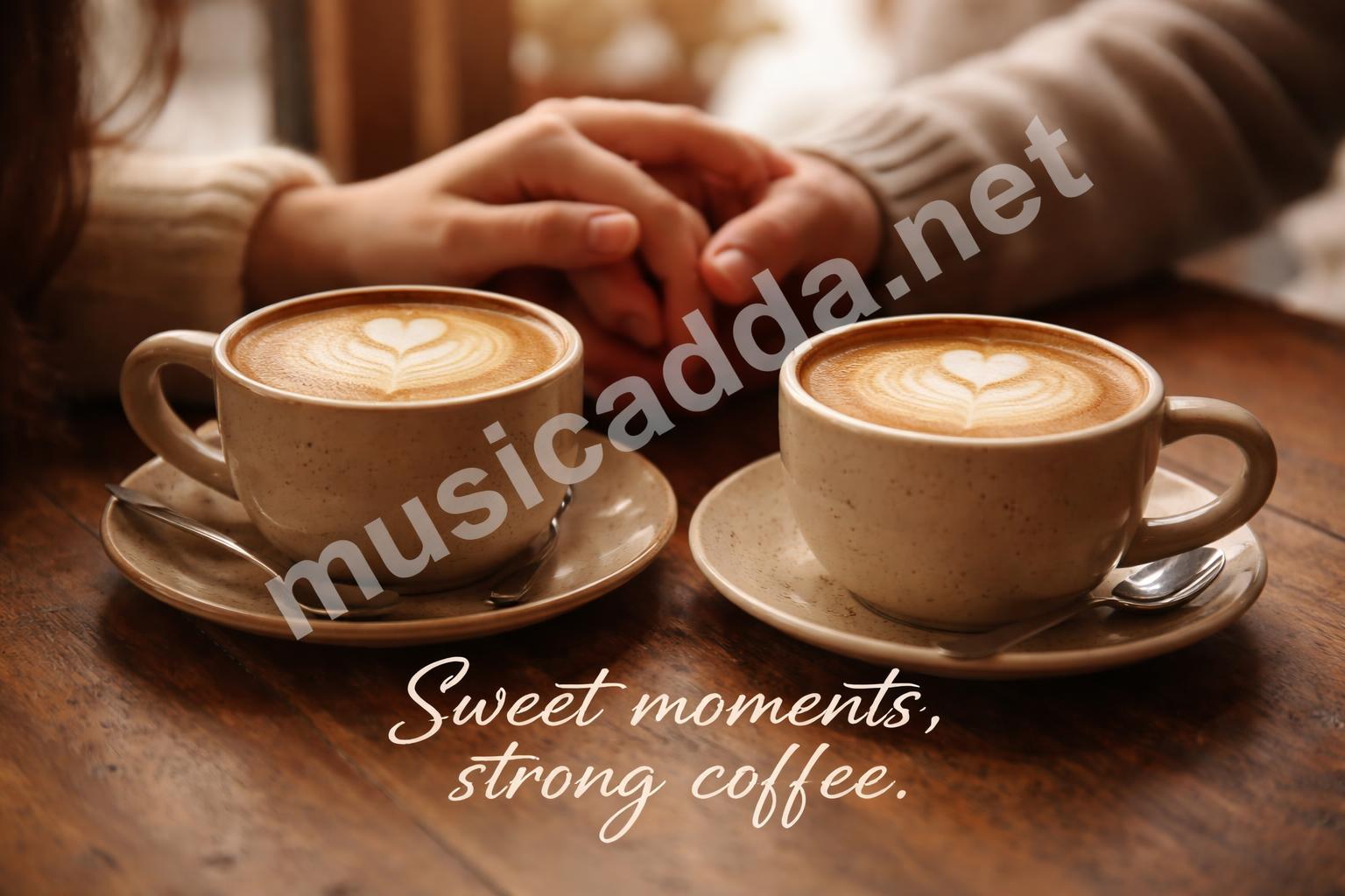 Short love captions coffee date instagram post