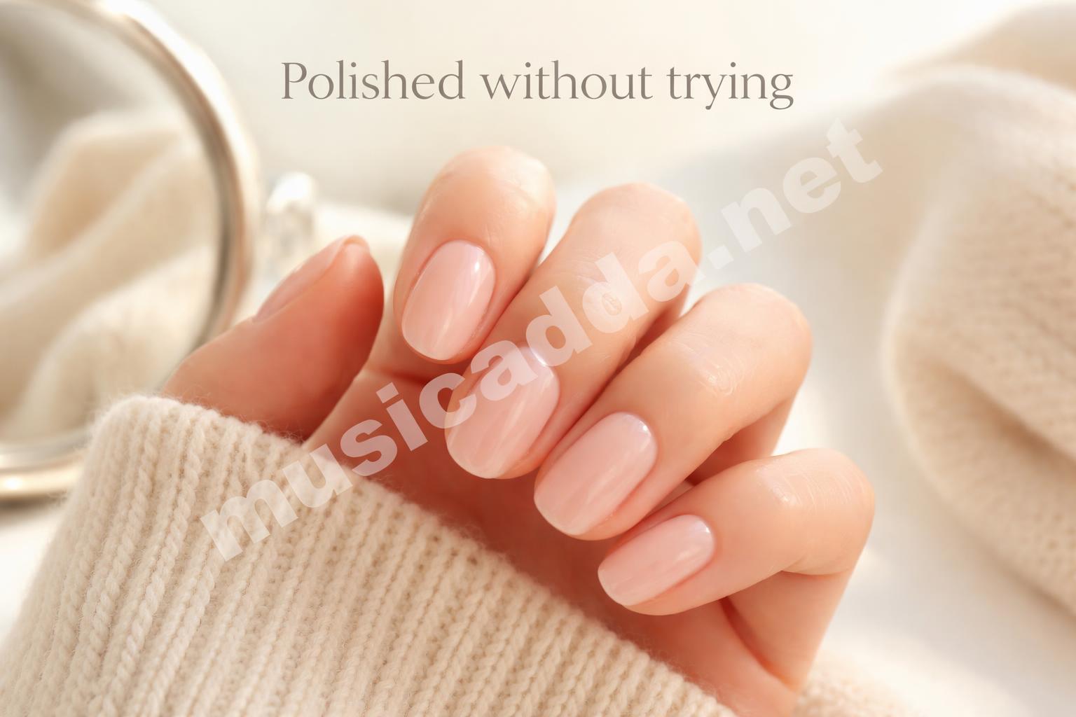 Soap nails high shine clean luxury