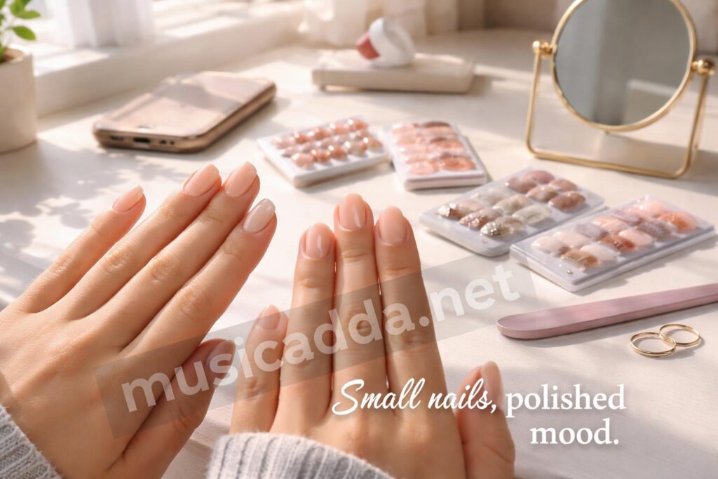 Teen press on nails professional look hero