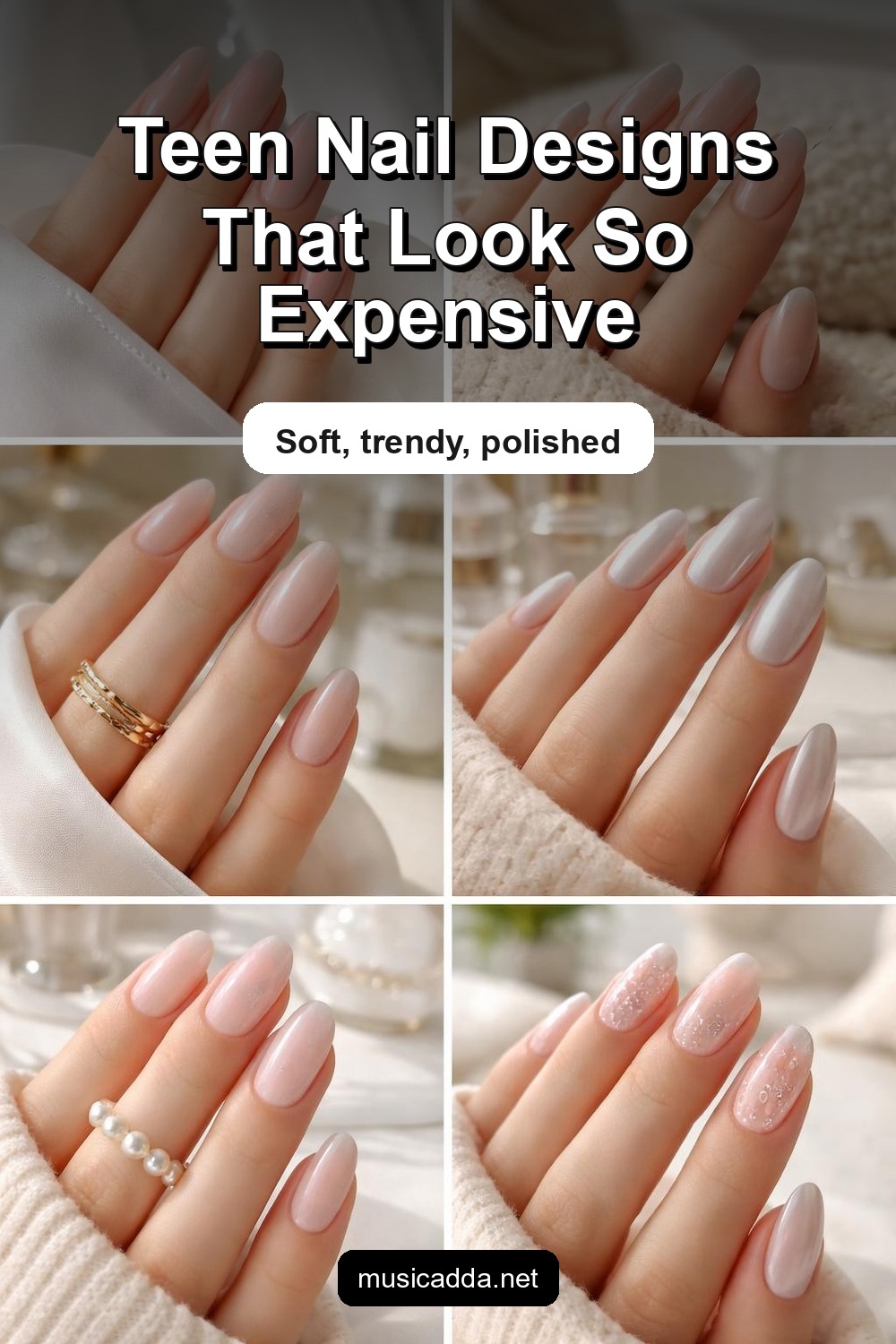 Pinterest image for 17 Trendy Teen Nail Designs That Look Expensive
