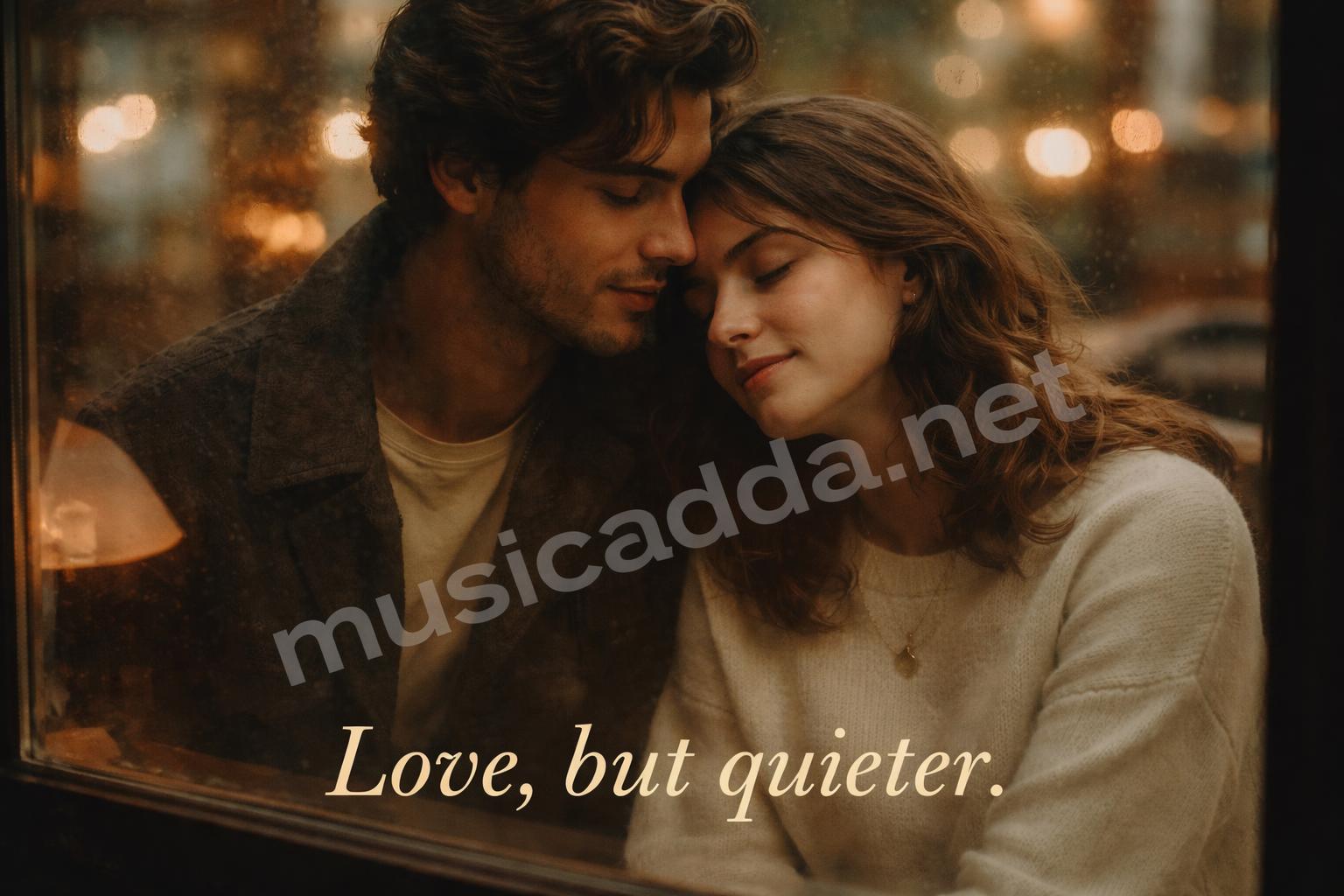 Aesthetic love caption film photo style