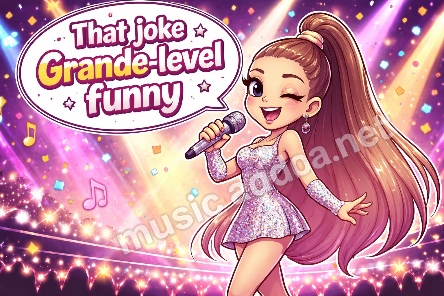 Ariana grande pun poster hero