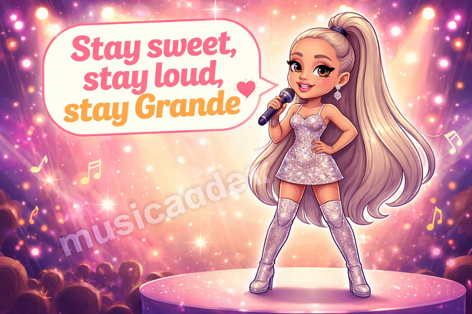 Ariana grande shareable poster pun