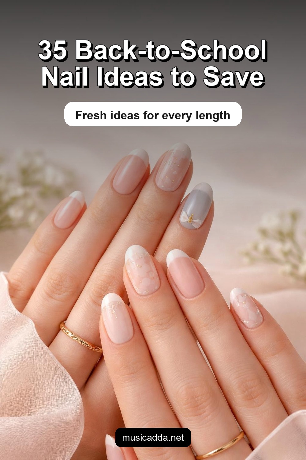 Pinterest image for 35 Pinterest Back-to-School Nail Ideas That Look Incredible