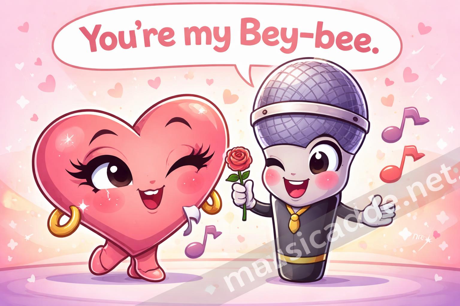 Beyonce puns love duet