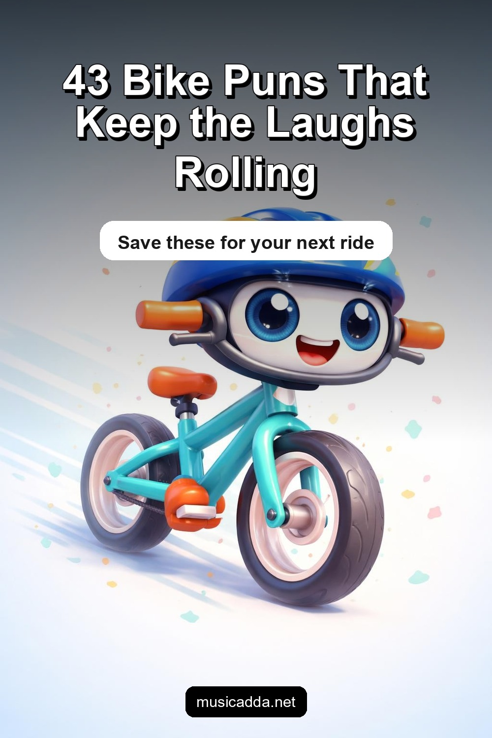 Pinterest image for 43 Bike Puns That Will Get Everyone Spinning With Laughter