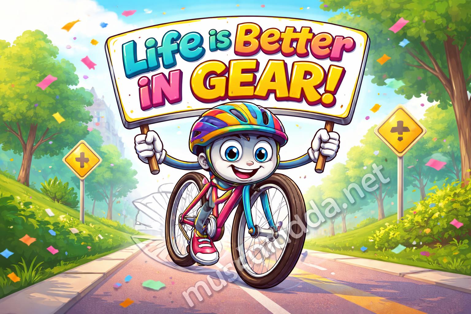 Bike puns poster finale