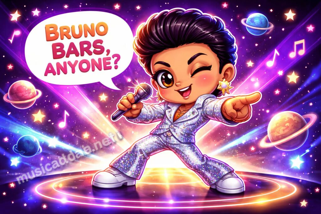 Bruno mars puns hero poster