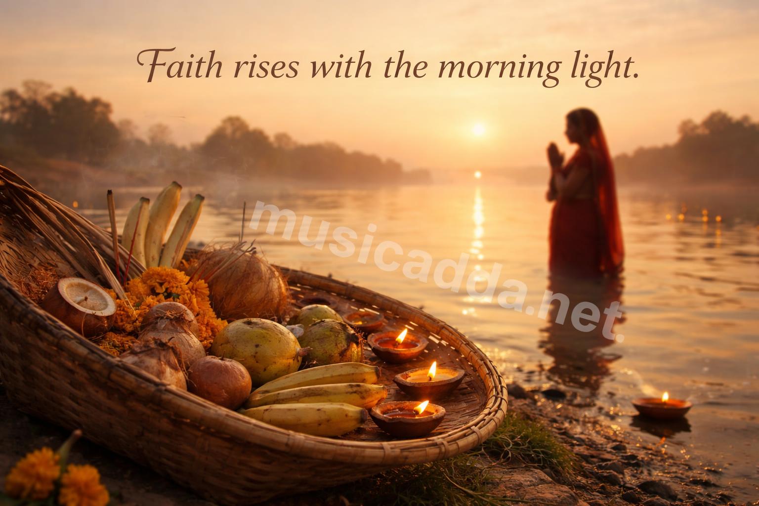 Chhath puja faith and devotion hero scene
