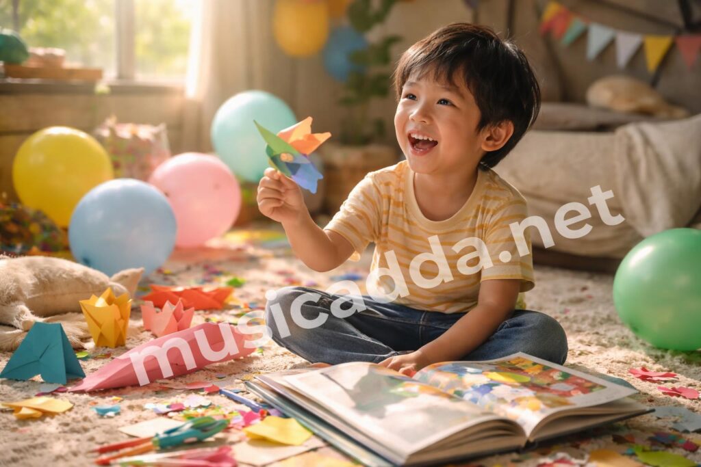 Childrens day happy childhood celebration