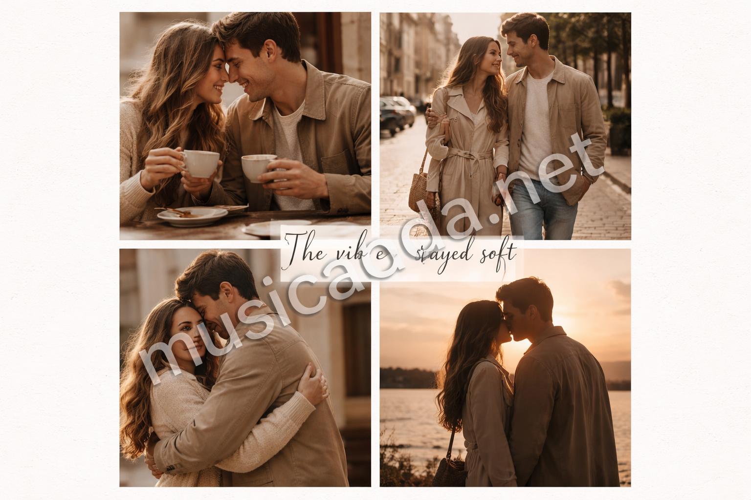 Couple collage aesthetic instagram grid