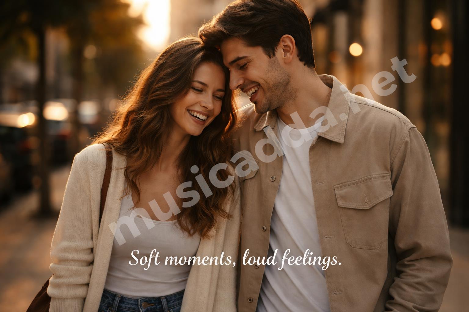 Cute aesthetic couple love captions hero