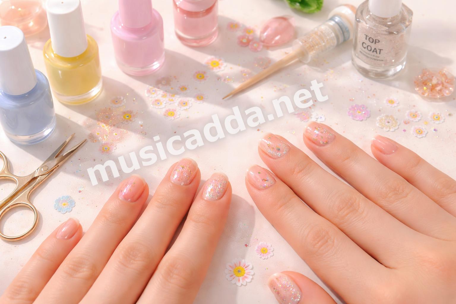 Cute first day nail designs for teens