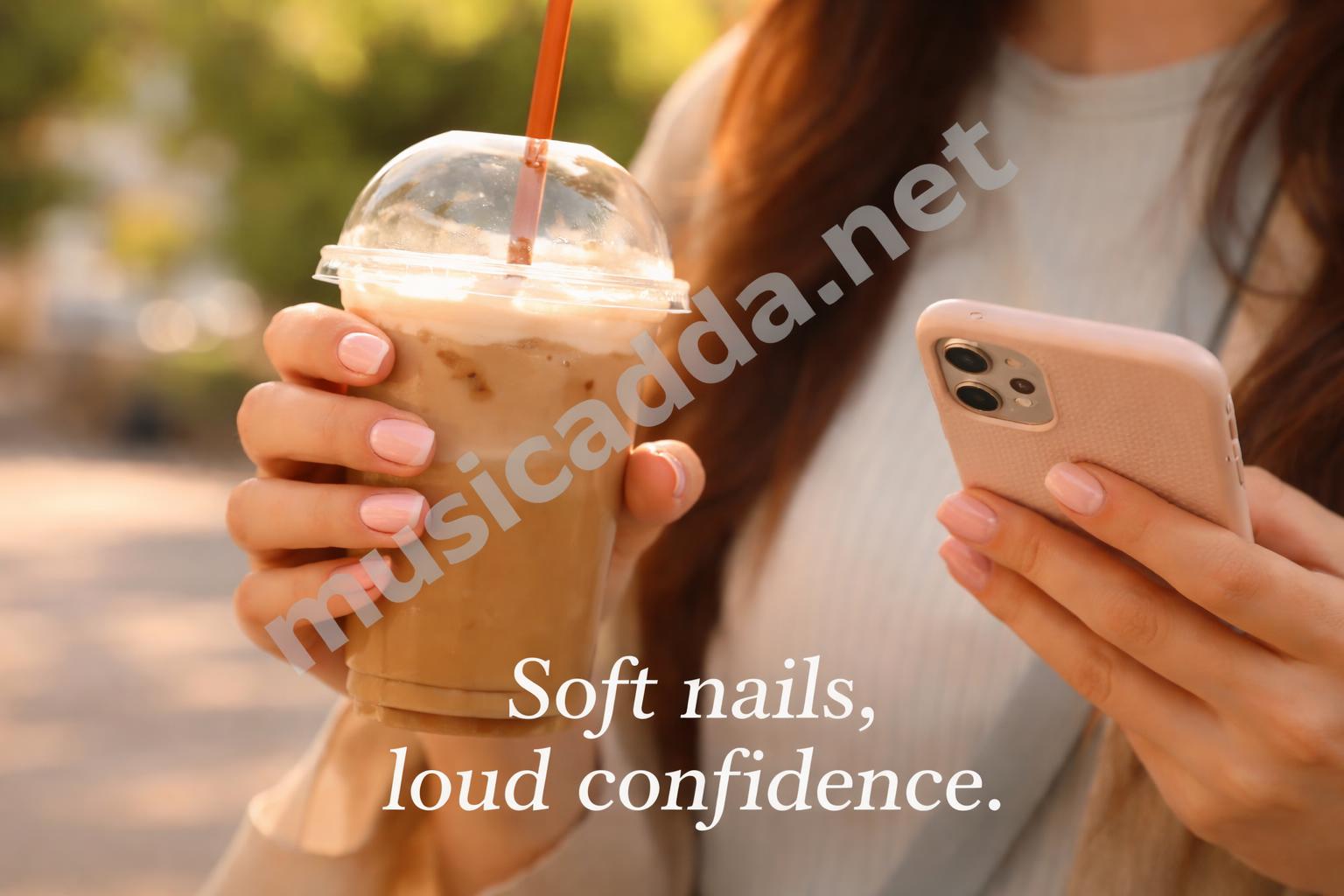 Cute teen nails final lifestyle shot
