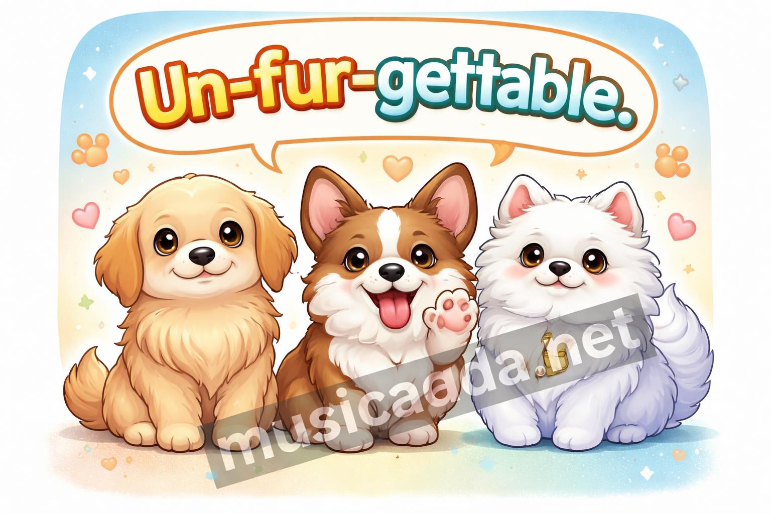 Dog puns final shareable poster