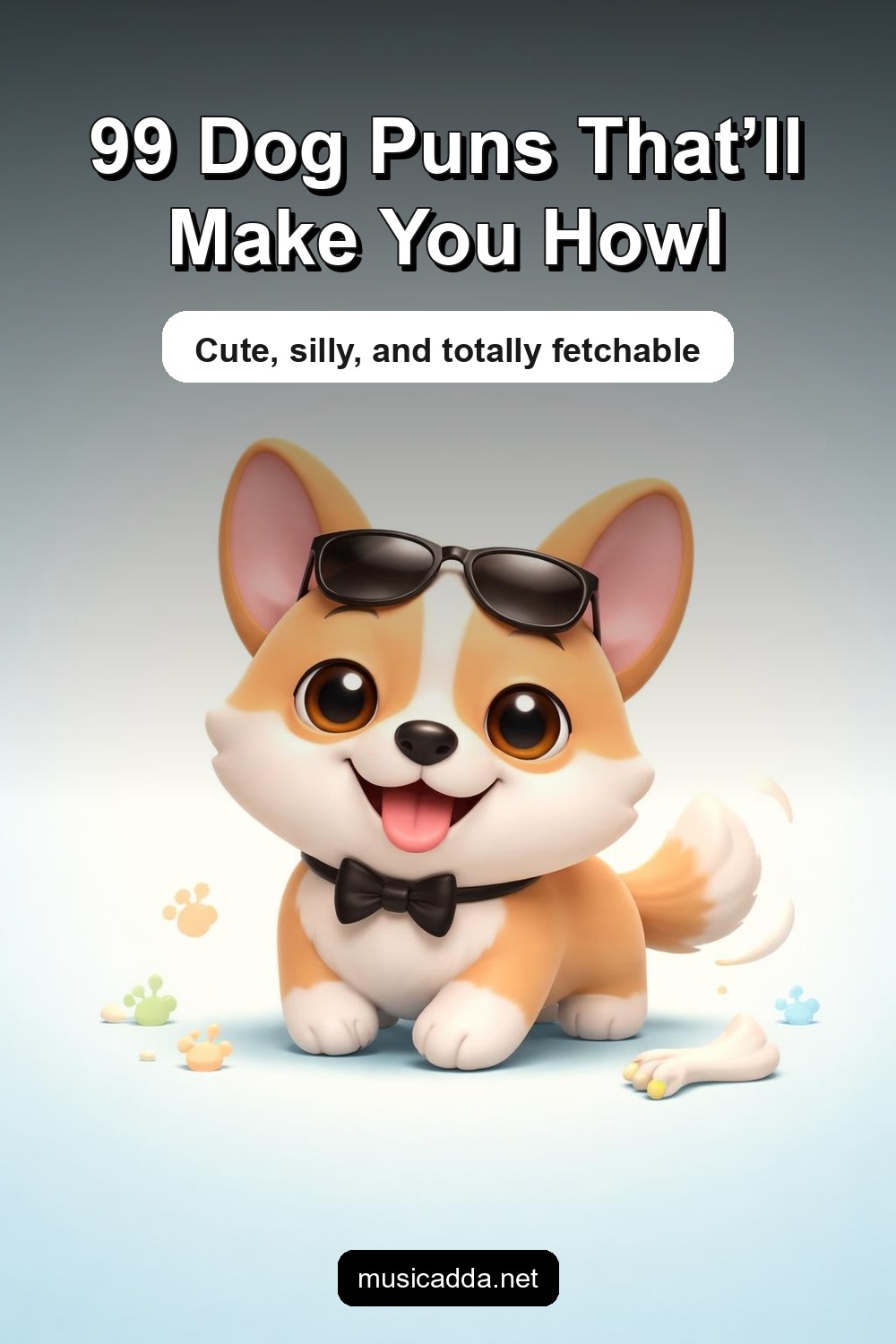 Pinterest image for 99 Best Dog Puns That Will Make You Howl