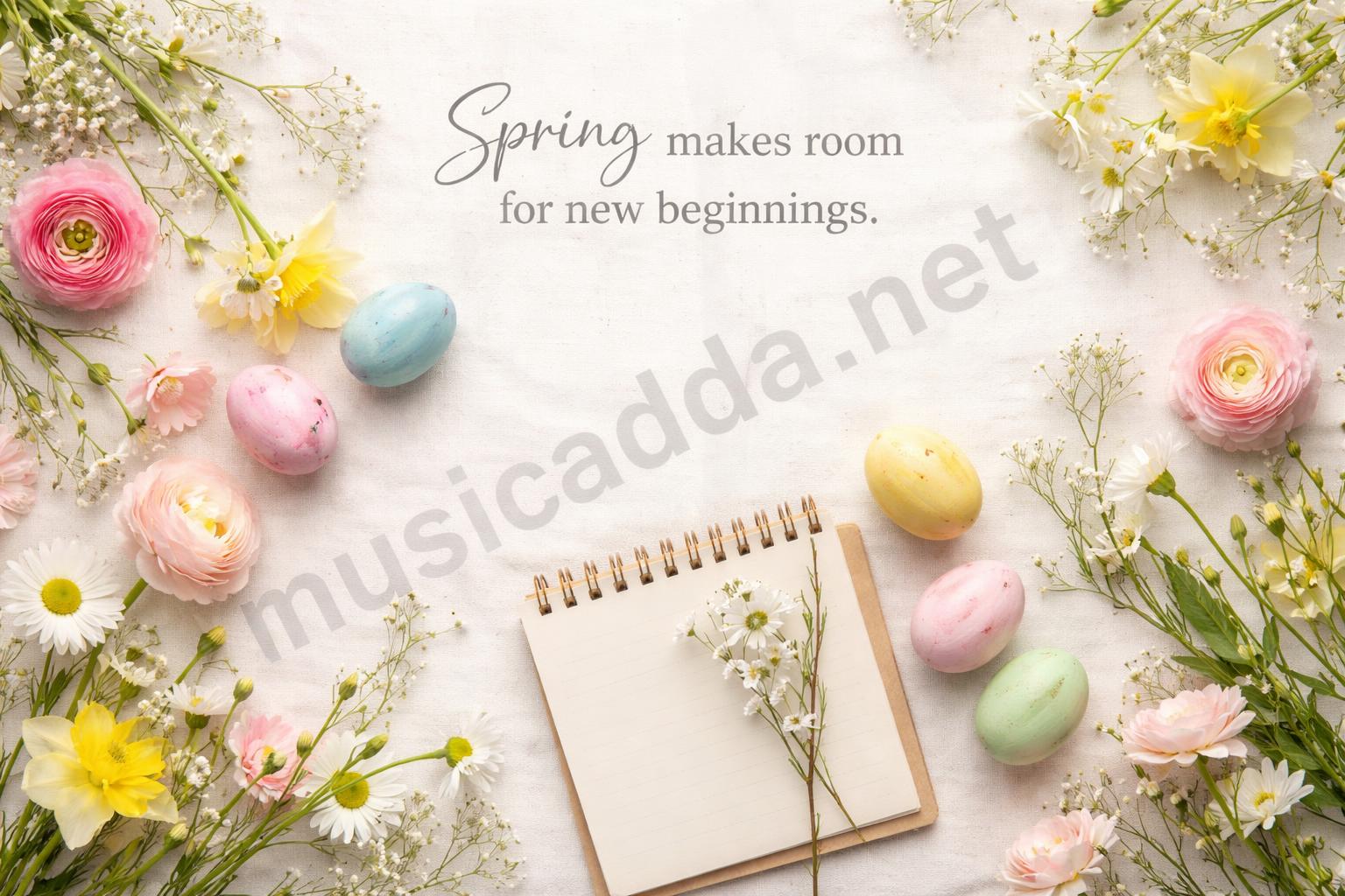 Easter quotes about spring and fresh starts