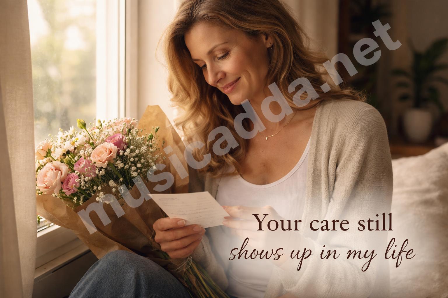 Emotional mothers day social post portrait