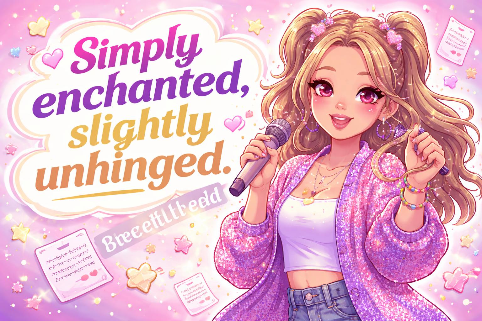 Enchanted swiftie pun poster