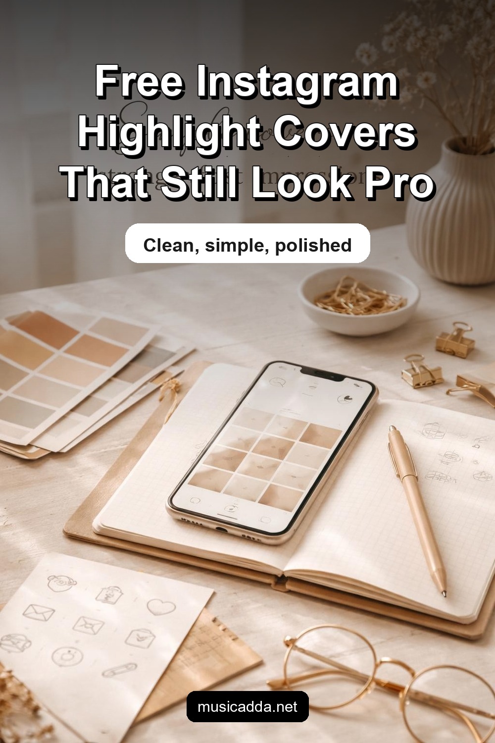 Pinterest image for How to Get Free Instagram Highlight Covers Without Sacrificing Quality