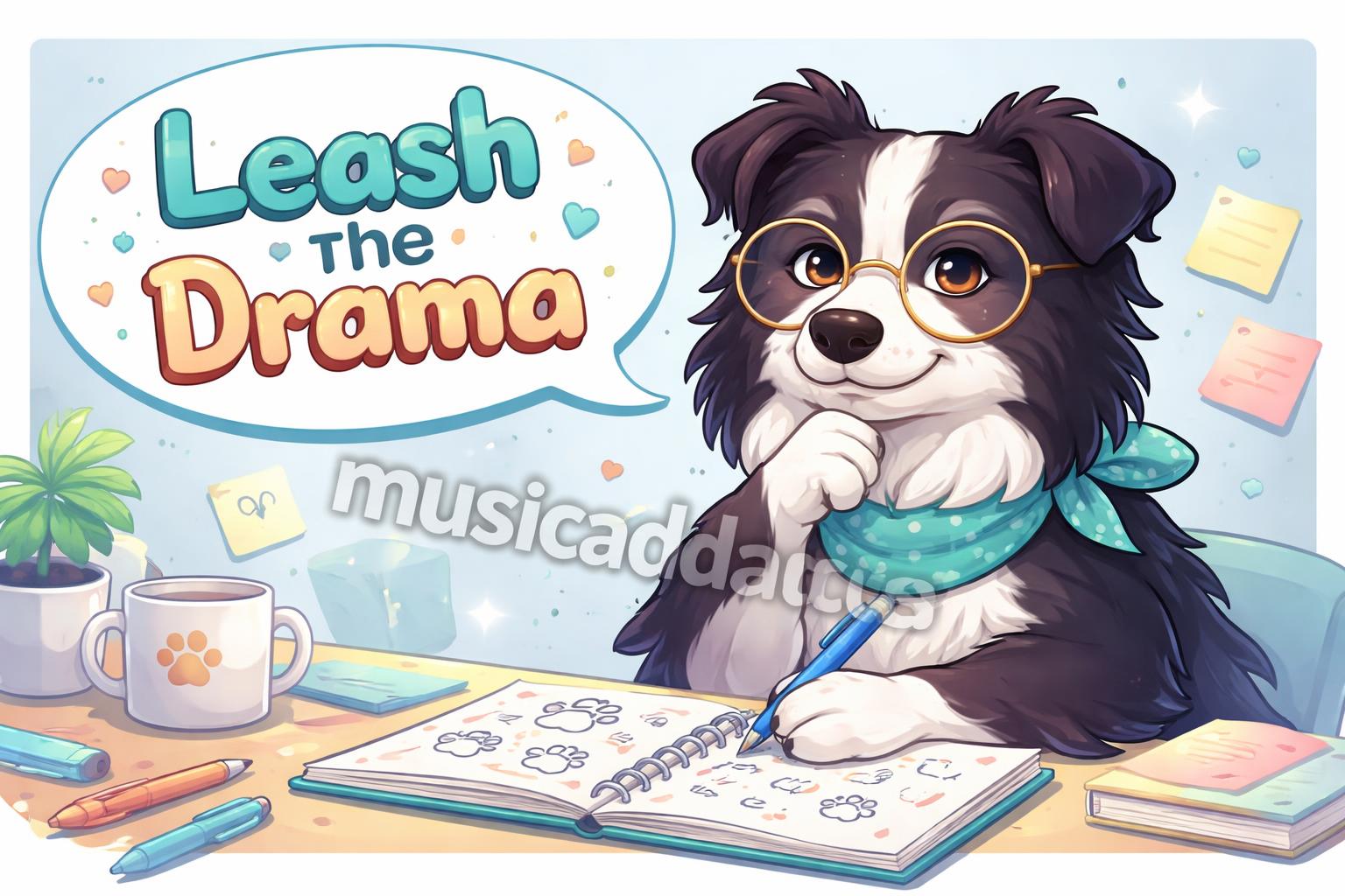 Fresh dog puns social cartoon