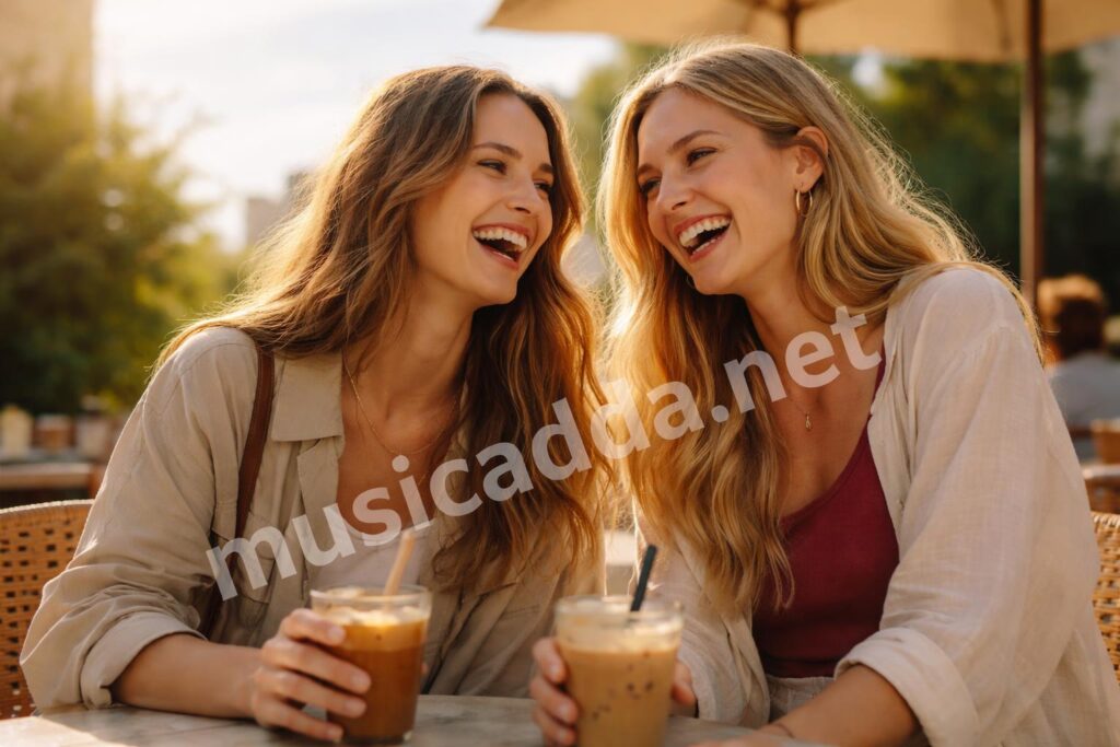 Friendship day hero best friends laughing