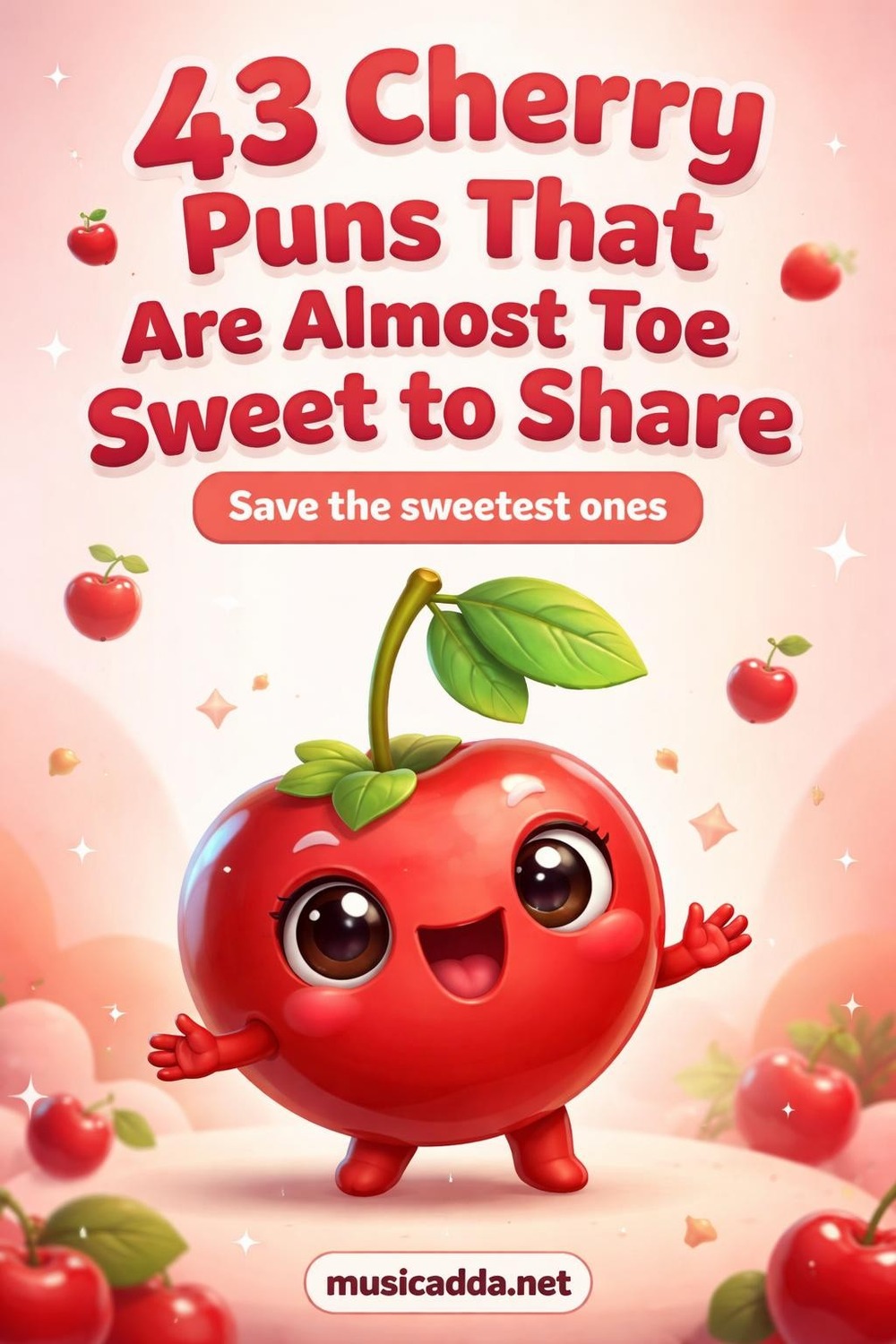 Pinterest image for 43 Cherry Puns That Are Almost Too Sweet to Share